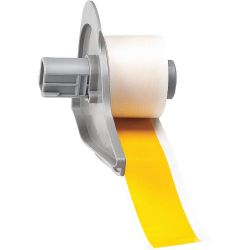 BRADY M71C-1000-595-YL, BRADY LABEL TAPE - YELLOW - 1" X 50' M71C-1000-595-YL
