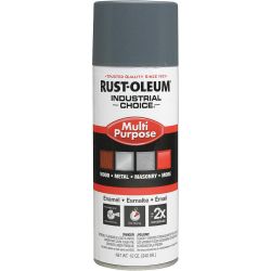 RUST-OLEUM 1686830, PAINT-IC ENAMEL FASTDRY 16 OZ - AEROSOL GLOSS UNIVERSAL GRAY 1686830