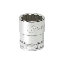 APEX GEARWRENCH 80380, SOCKET-STANDARD LENGTH 6PT - 12MM 3/8 DRIVE 80380