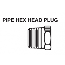 PAULIN / DOMINION FITTINGS DS1021-E, STEEL PLUG-HEX HEAD 3/4" NPT - 01CP-12 DS1021-E