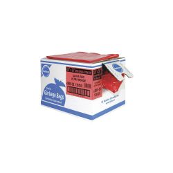 RALSTON 2975-00, GARBAGE BAG-PLASTIC (125/CS ) - 35" X 50" STRONG CLEAR 2975-00