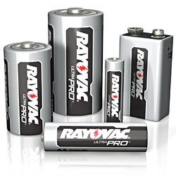 SPECTRUM BRANDS RAYOVAC AL-AAA-8J, BATTERY-INDUSTRIAL ALKALINE - 1.5 VOLT *** AAA SIZE *** AL-AAA-8J