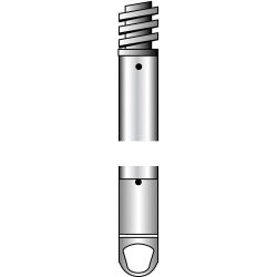 48" METAL THREADED HANDLE - 
