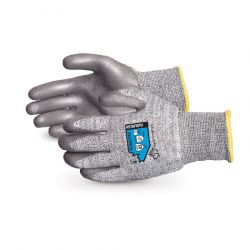 SUPERIOR GLOVE STAFGPU10, GLOVE-TENACTIV CUT-RESISTANT - COMP KNIT ASTM CUT 5 SIZE 10 STAFGPU10