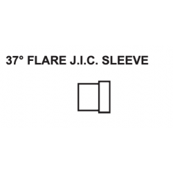 PAULIN / DOMINION FITTINGS DS359-4, STEEL TUBE SLEEVE JIC 1/4" - 06S-4 DS359-4