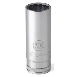 APEX GEARWRENCH 80822, SOCKET-DEEP LENGTH 12PT - 24MM 1/2 DRIVE 80822