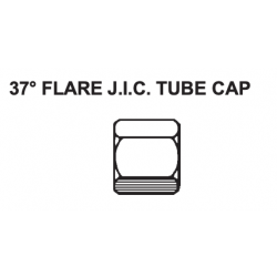 PAULIN / DOMINION FITTINGS DS356-4, STEEL JIC CAP 1/4" - 06CP-4 DS356-4