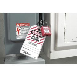 MASTER LOCK 497A, I.D. TAGS 12/BAG 497A