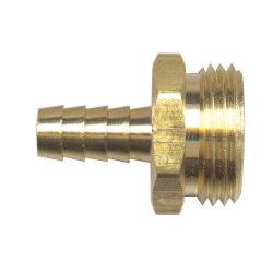 FAIRVIEW 193-12, CONNECTOR-BRASS 3/4 - HOSE BARB X MALE HOSE THREAD 193-12