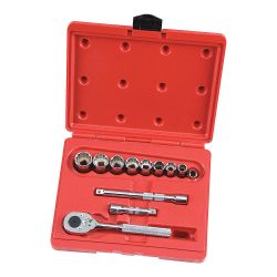 PROTO J52130, 12 PC 3/8" DRIVE 12-POINT - SOCKET SET J52130