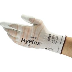 GLOVE - HYFLEX FOAM NITRILE - LIGHTWEIGHT PALM COATED SZ 7
