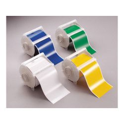 BRADY 113114, TAPE-VINYL GLOBALMARK YELLOW - 4" X 100' 113114