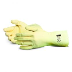 SUPERIOR GLOVE L3018-10, GLOVE-LATEX CANNERS UNLINED - CHLORINATED 12" SZ 10 L3018-10