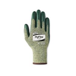 GLOVE-NITRILE PALM COATED - GRN HYFLEX FOAM NITRLE SZ8