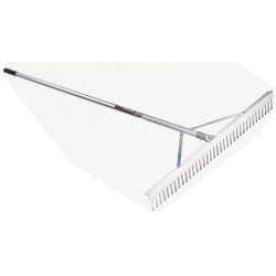 GARANT GALR36, RAKE-LANDSCAPE ALUMINUM - 36" HEAD 66" RIBBED HANDLE GALR36