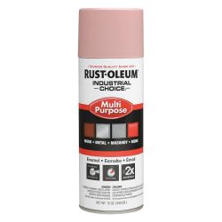 RUST-OLEUM 202216, PAINT-IC ENAMEL FASTDRY 16 OZ - AEROSOL GLOSS DUSTY PINK 202216