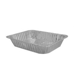 WFS APPROVED DWF-HD, FOIL PAN - 2-1/2 X 12 3/4"LG - 10 3/8"W (SOLD/EACH) DWF-HD