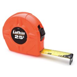 APEX CRESCENT LUFKIN L625N, TAPE-RULE POWER,1"X25' - 1" X 25' HI-VIZ ORANGE L625N