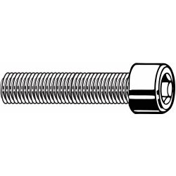 CAPSCREW SOC ST12 UNC 1/2-13X1 .1/2,10/PK