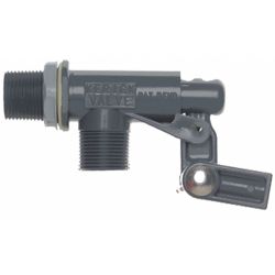 FLOAT VALVE,3/4 IN,PVC,BULKHEA D MOUNT