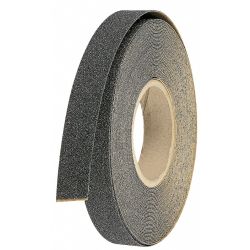 ANTI-SLIP TAPE,60FTL,BLACK,3/4"W,46 GRIT