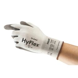 GLOVE - HYFLEX POLYURETHANE COATING WHT CUT LEVEL 2 SZ 5