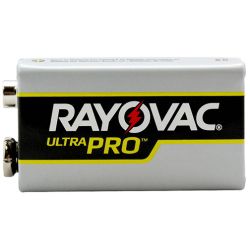 SPECTRUM BRANDS RAYOVAC AL9V-6J, BATTERY-INDUSTRIAL ALKALINE - 9 VOLT TRANSISTOR AL9V-6J
