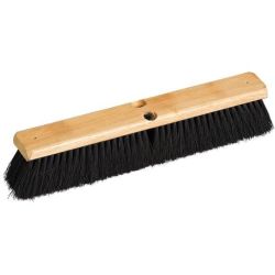 FREUDENBERG 134459, FLOOR BROOM- MEDIUM SWEEP - 18" TAMPICO FILL BLACK 134459