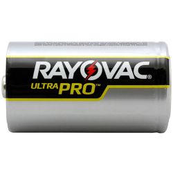 RAYOVAC ALD-6J, BATTERY-INDUSTRIAL ALKALINE - 1.5 VOLT D SIZE ALD-6J