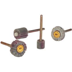 FLAP WHEEL 120 G 3/8 X 3/8 X 1/8 SHANK