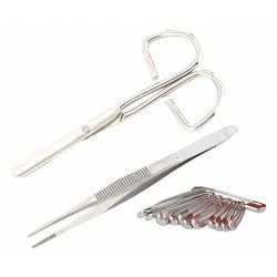 KIT SCISSOR,TWEEZER,SAFETY PIN S